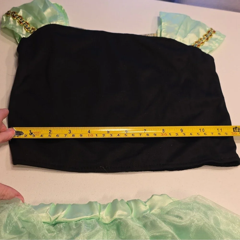Girls Size 4-6 Years FROZEN Anna Two Piece Costume Set with Choker Necklace